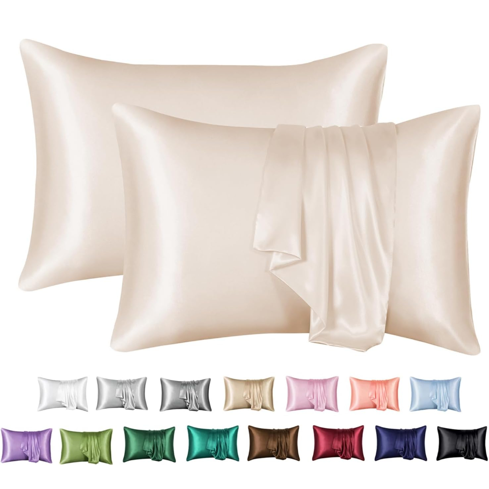 Silk Pillowcase Set - Fronha de cetim para cabelo e