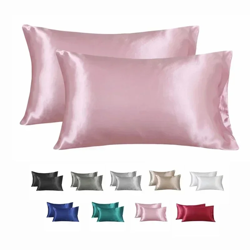 Silk Pillowcase Set - 100% fronha de seda capa de