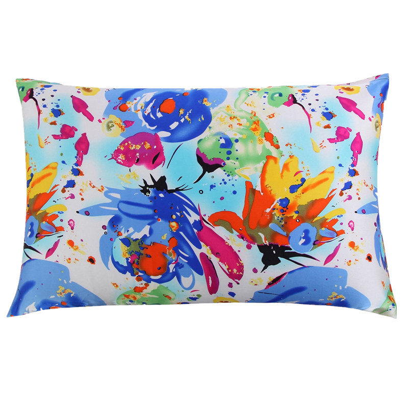 Seda zíper fronha 1pc 100% nat - Silk Pillowcase Set avaliação e preço