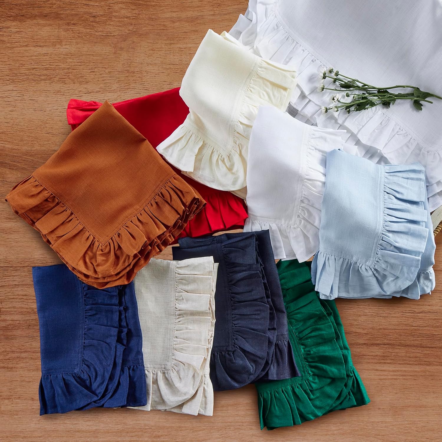 Conjunto de 4 guardanapos de j - Linen Napkin Set avaliação e preço