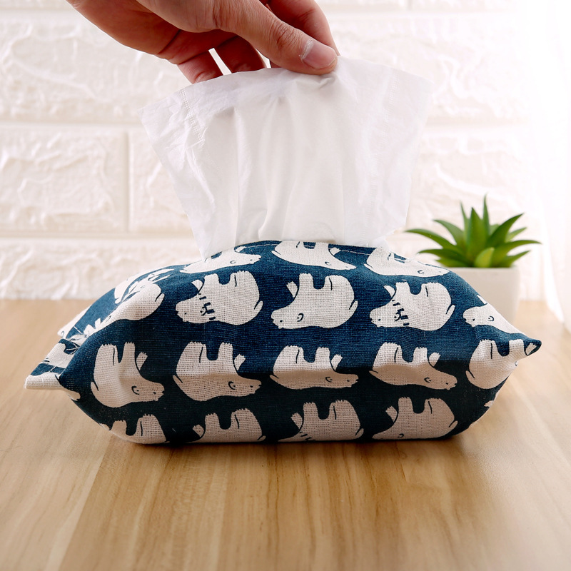 Caixa de tecido de linho de al - Linen Napkin Set avaliação e preço