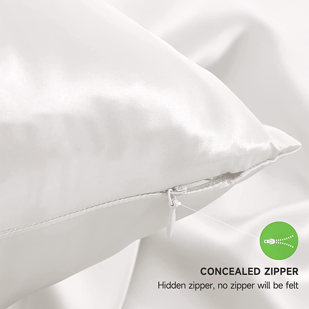 Fronha de Seda Pura Natural de - Silk Pillowcase Set avaliação e preço
