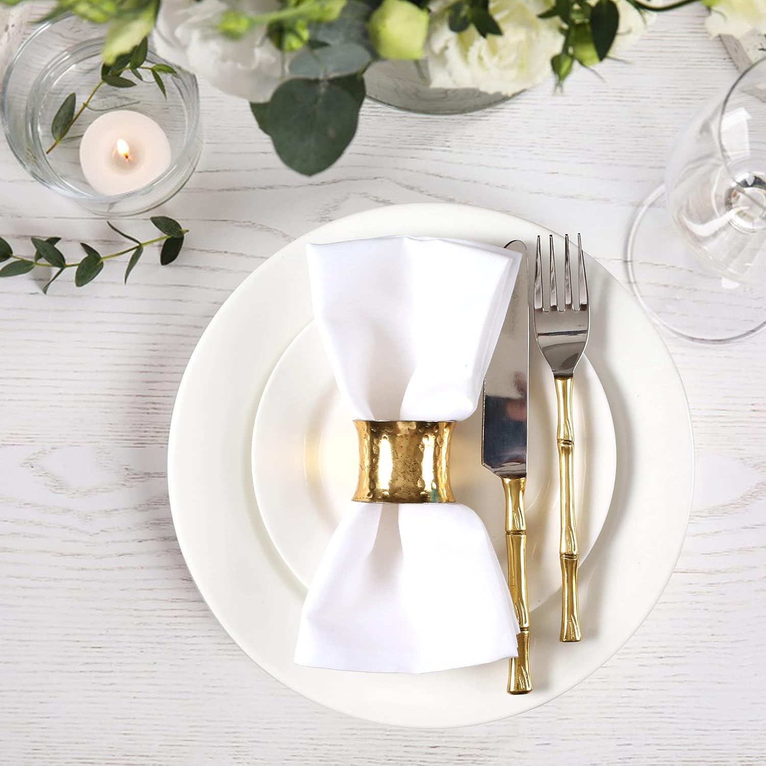 6 peças guardanapo de jantar 1 - Linen Napkin Set avaliação e preço