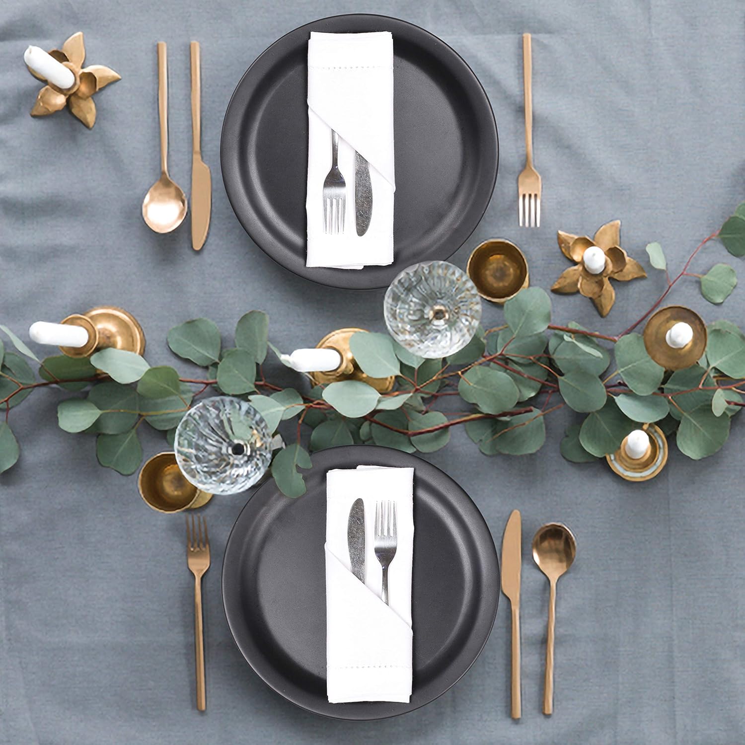 Conjunto de 6 guardanapos de j - Linen Napkin Set avaliação e preço