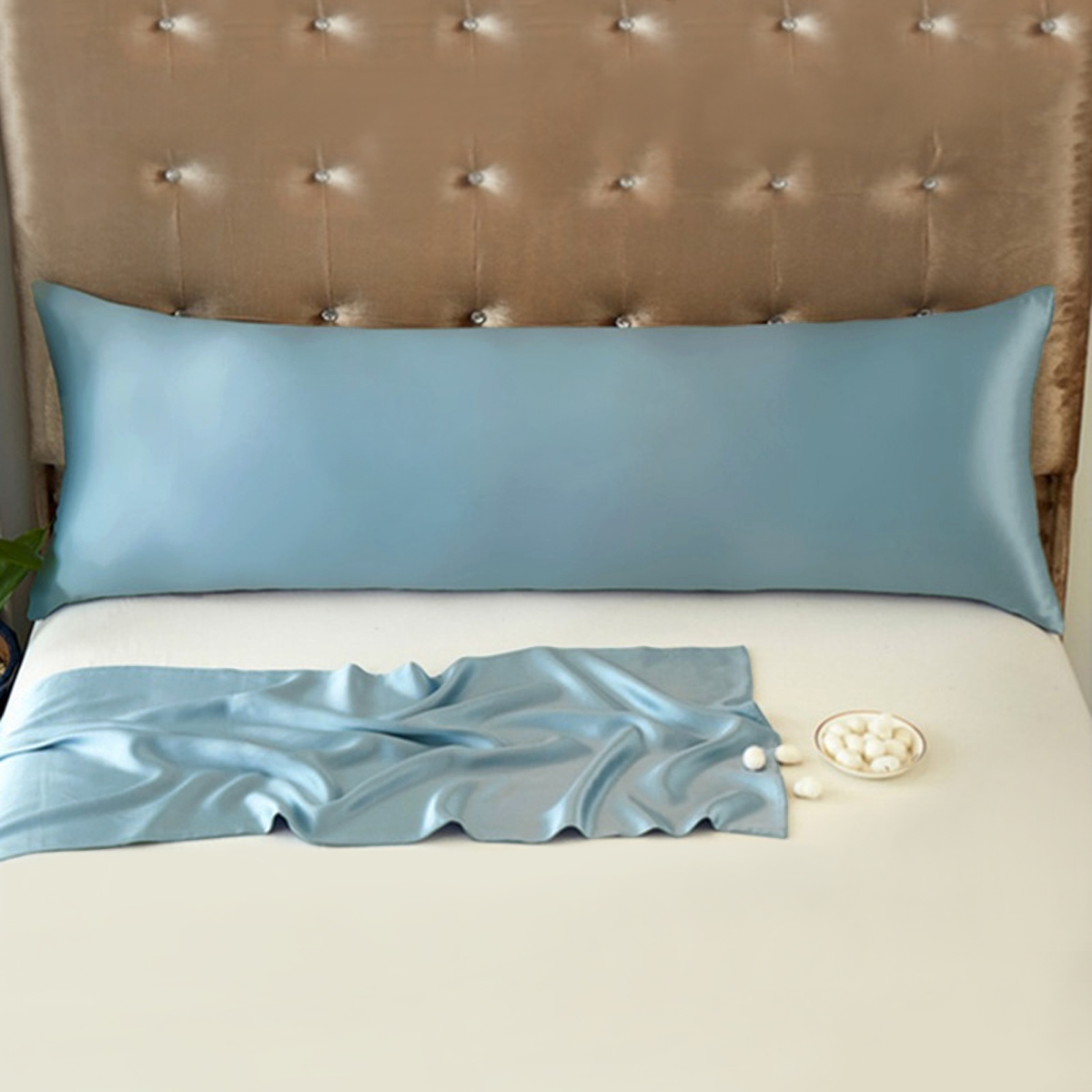 100% pura seda amoreira longa  - Silk Pillowcase Set avaliação e preço